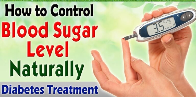 How To Control Sugar Level